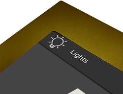 Moldura dourada para Envision 7”