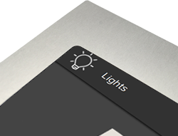 Moldura prateada para Envision 7”