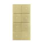 KNX Intensity Brushed Gold 8F