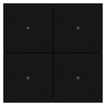 KNX Intensity Alu Black 4F Secure