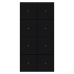KNX Intensity Alu Black 8F