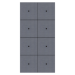 KNX Intensity Alu Dark Grey 8F