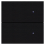 KNX Intensity Extended Alu Black 4F Secure