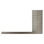 KNX Eyeswitch Intensity Stainless Steel 8F USB-C
