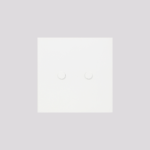 KNX Serenity Alu White 2F