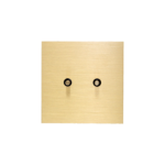 KNX Velocity Brushed Gold 2F