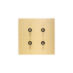 KNX Velocity Brushed Gold 4F