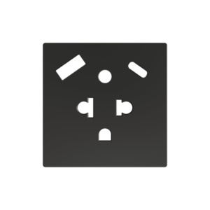 ZS55 — Tomada Euro-Americana com USB-C + USB-A