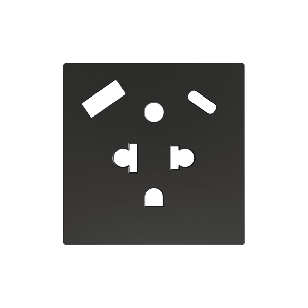 ZS55 — Tomada Euro-Americana com USB-C + USB-A