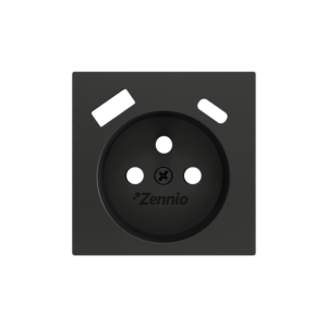 ZS55 — Tomada Francesa com USB-C + USB-A